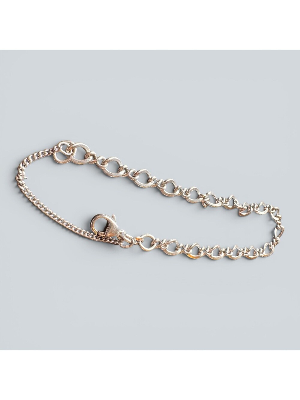 James Avery 925 Sterling Silver Large Twist Link Charm Bracelet 8” Lobster Clasp - Picture 5 of 9
